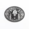 Zinc Western Denim Belt Buckle Bull Head Fishing Eagle Pistol Retro Belt Buckle Head