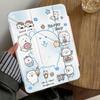 Милый чехол для планшета Chiikawa iPad Air 10,9/11/13 дюймов Mini 6/7 с подставкой, функцией сна, дизайн с боковым откидыванием
