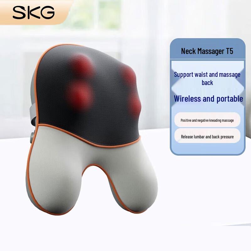 SKG T5 Heated Multi-Purpose Massage Pillow