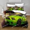 Autos Fahrzeuge Bettwäscheset Jungen Schlafzimmer Dekor Bettbezug Kissenbezug Autos Rennsport Druck Bettwäsche Set King Queen für Erwachsene