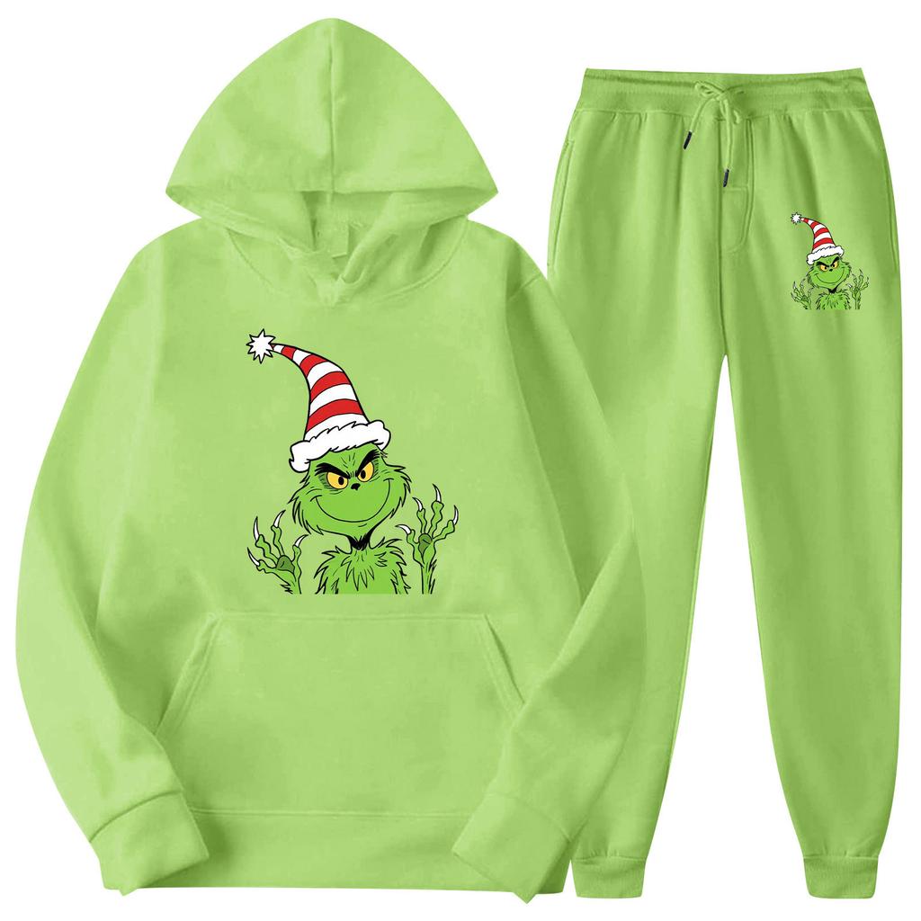 Men'S Stand Up Collar Button Casual Long Sleeved Shirt Long Pants Sports Suit