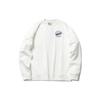 Li Ning Sports Fashion Series Pullover Loose Round Neck Sweatshirt Unisex sweatshirt White AWDR504-4