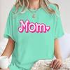 Mom Fashion Tees Short Sleeve Round Neck Mother's Day Gifts Tshirts Casual Mama Life Fun Unisex's T-Shirts