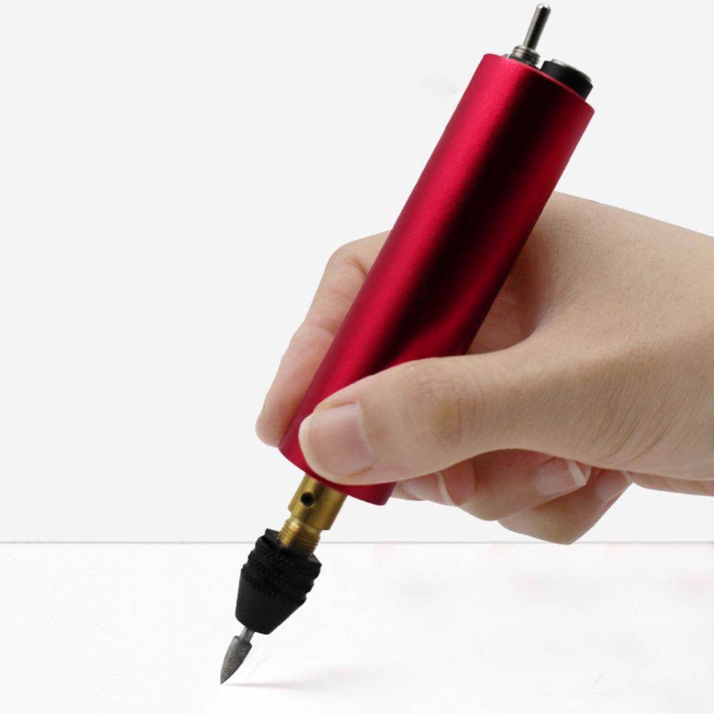 DC 5V Polishing Rotary Tools Engraving Grinding Electric Hand Drill Electric Grinder Carving Pen For DIY Lover