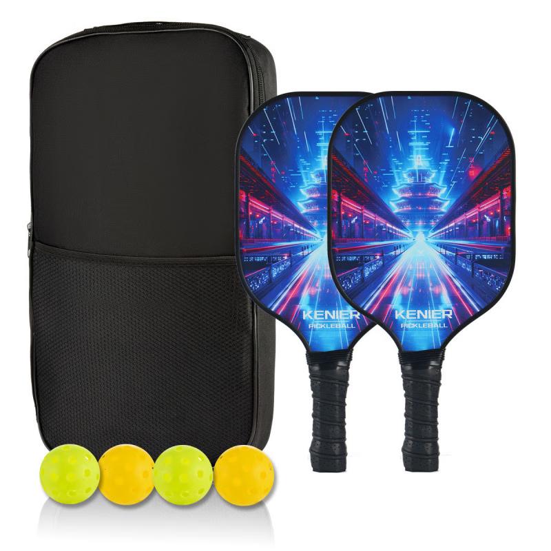 Beginner Fiberglass Badminton Racket Set