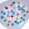 Christmas Series Earring Pendant Resin Mold DIY Christmas Tree Elk Snowflake UV Epoxy Molds Keychain Jewelry Craft Gifts Making