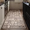 Kitchen Floor Mat Waterproof Carpet PVC Leather Carpets Oil-proof Non-slip Foot Mats Long Rug American Style Home Decor Rugs