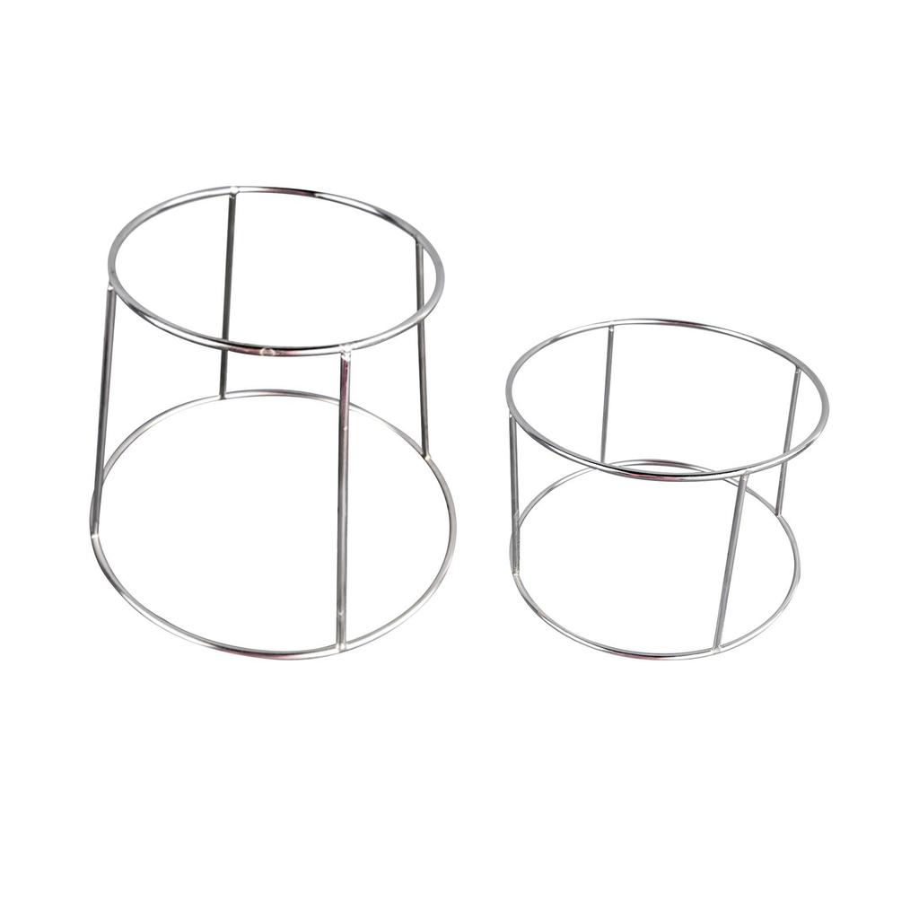 Seafood Pizza Platter Wire Rack Display Riser Stainless Steel Food Serving Riser