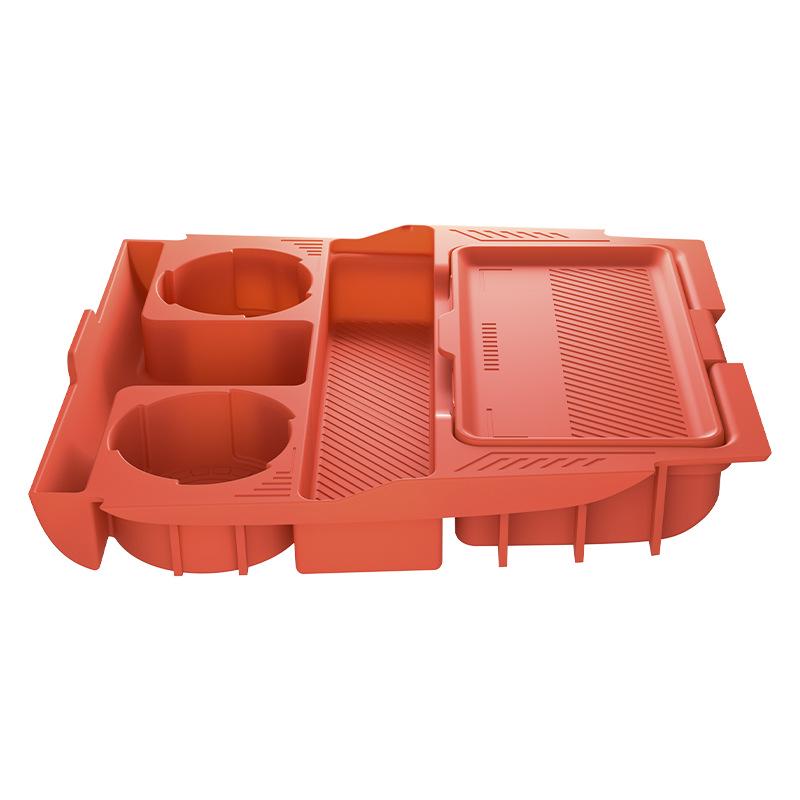 Dongfeng 24 Model Yipai 008 Center Console Lower Storage Box and Glasses Holder for Car Accessories Modification.