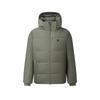Men's Down Jackets Men's Rubber Brown Hooded (Detachable) Moderate Other