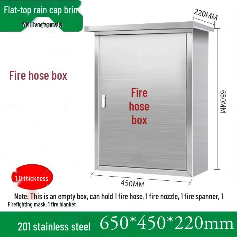 DAXTE Stainless Steel Outdoor Fire Equipment Box