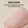 Winter cotton slippers women's indoor home household thick bottom non-slip bag head cotton drag men's comfort