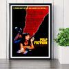 Pulp Fiction Vintage Movie Posters and Prints Wall Art Decorative Picture Canvas Painting For Living Room Home Decor Unframed