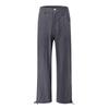 Summer Cotton Linen Wide Leg Pants Women Loose Palazzo Pant Pocket Elastic Waist Button Casual Pants