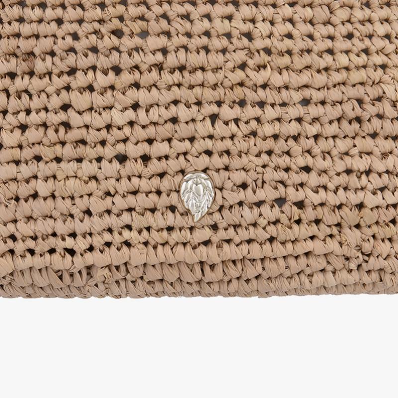 Helen Kaminski Lilliana Nougat Caramel Clutch Crossbody Tasche51412