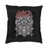 Modern Heavy Metal Rock Band Slayers Cushion Cover Velvet Pillow Case Living Room Decoration Pillowcase