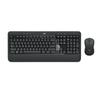 Logitech Combinação de teclado e mouse sem fio