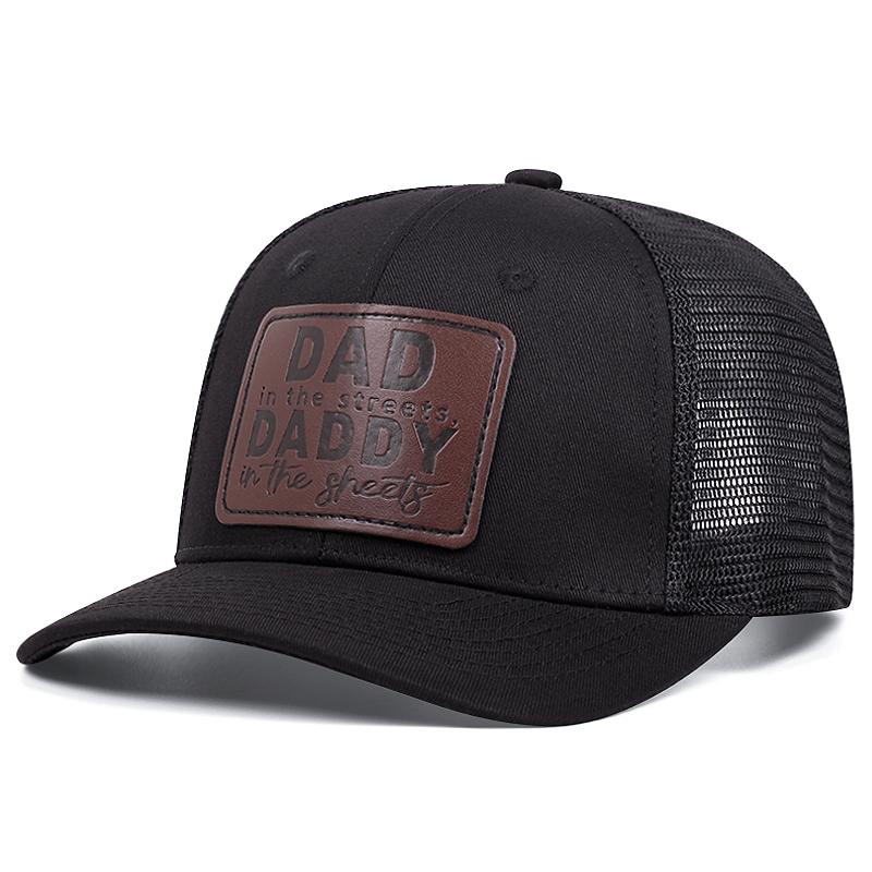 2025 Chapeau Mode Personnalisé Nouveau à Bord Plat Étiquette Richardson Chapeau Hip Hop Street Dad Chapeau Hip Hop Street Casquette de Baseball Pare-soleil
