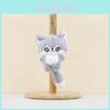 Adorable Plush Fox Keychain Charming Cartoon Doll With Soft Pp Cotton For Kids