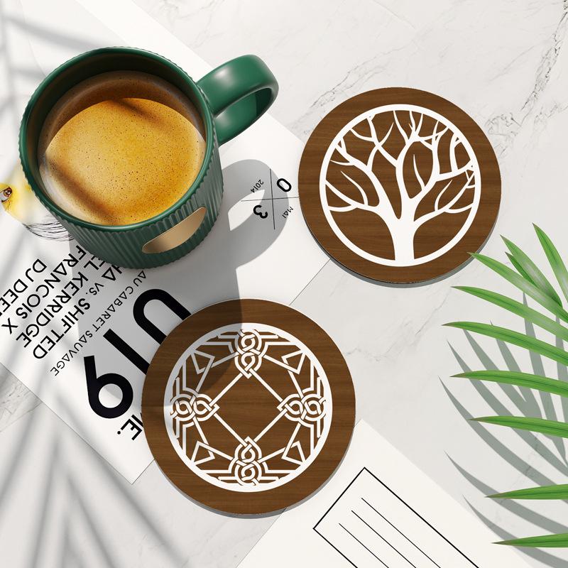 Placemat Bowl Mat Light Luxury Premium Coaster Plate Mat Vegetable Mat Dining Table Insulation Mat Dining Table