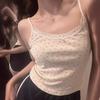 Women's Slim-Fit Floral U-Neck Cropped Top, Short-Sleeve Summer 2026 Design