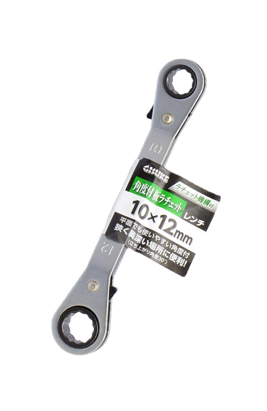 Takagi GISUKE Ratchet Wrench with 10 x 12mm Angle,