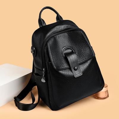 Women's Soft Leather Backpack School Bookbags for Girls Bagpack Large Capacity Designer Travel Rucksack High Quality Mochilas