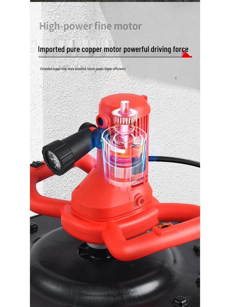 Cross-Border Cement Mortar Polishing and Leveling Machine for Walls and Floors
