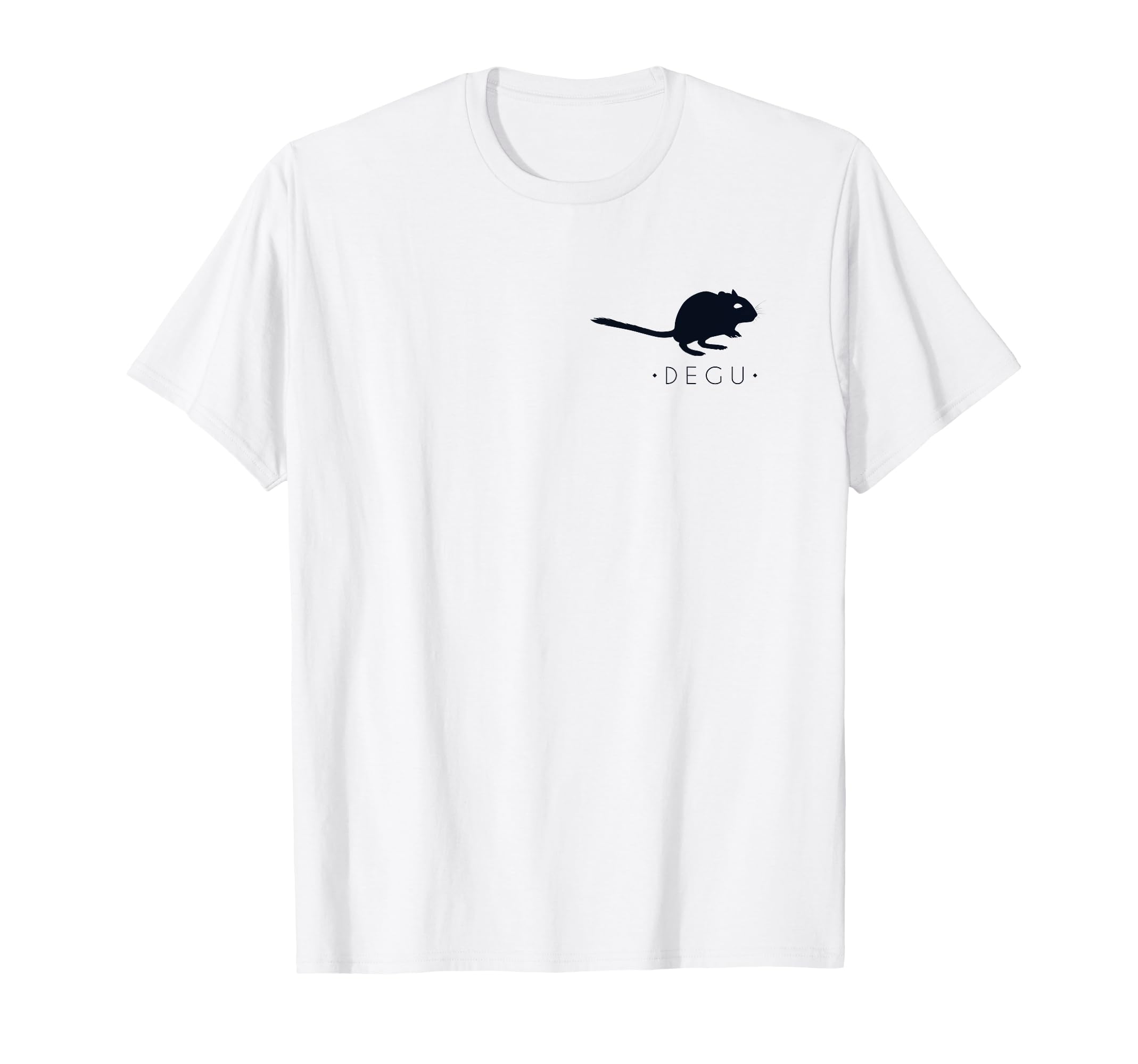 

Degu Logo Emblem Shrub Mouse Regular Degu T-Shirt