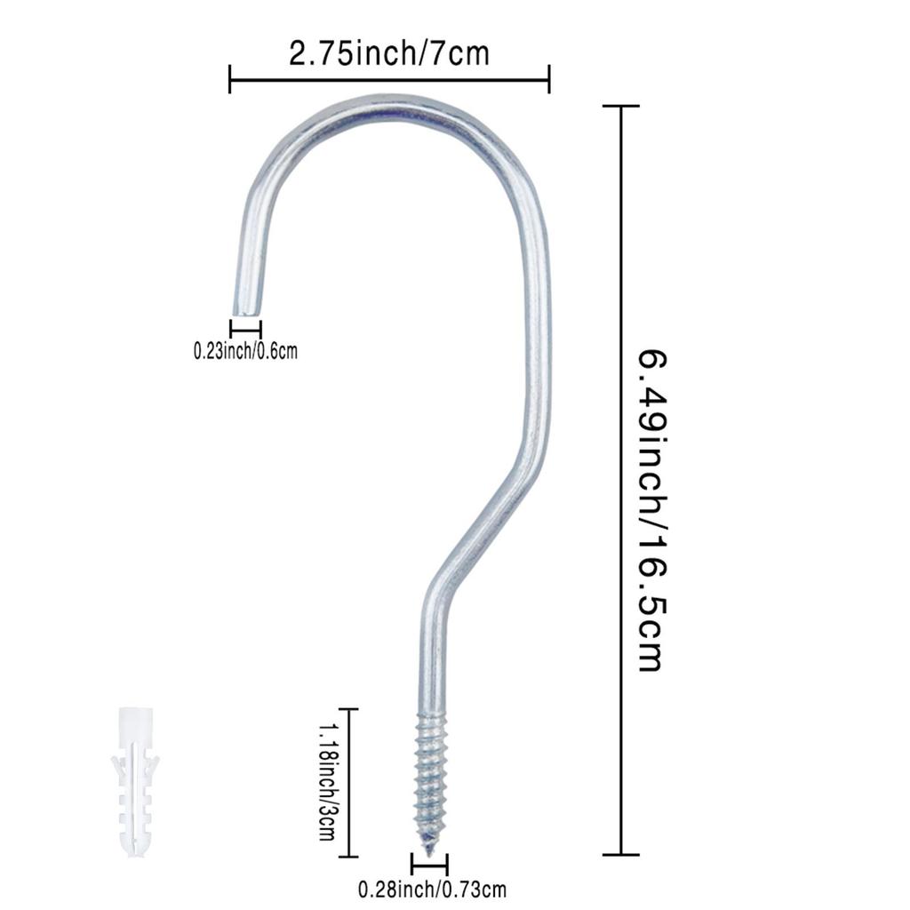 Rubber-Coated Bicycle Hook for Garage - Best Seller