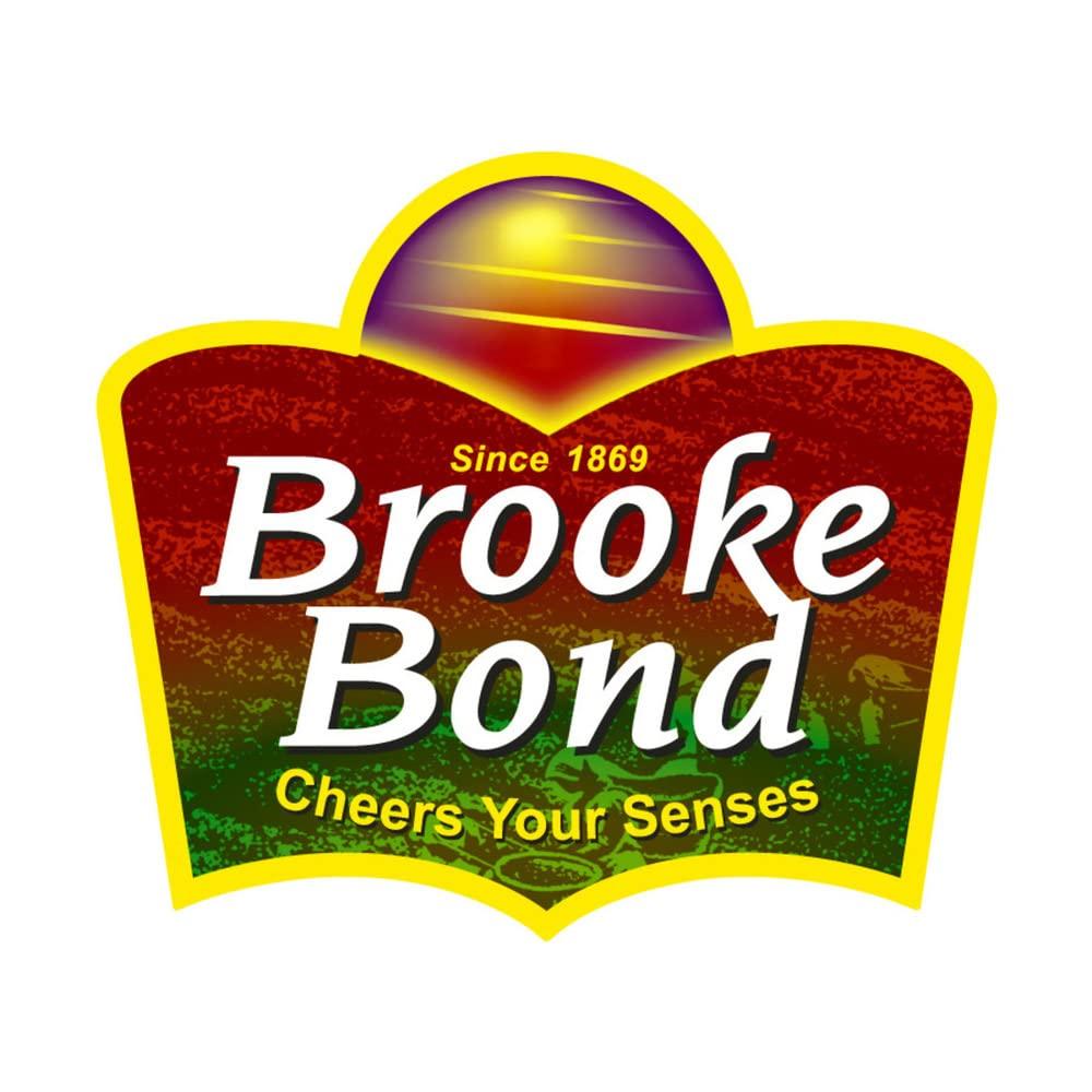 Brooke Bond Red Label Tea 1 Kg Pack of 1 Ginger Cardamom Basil CTC Blend Rich Taste