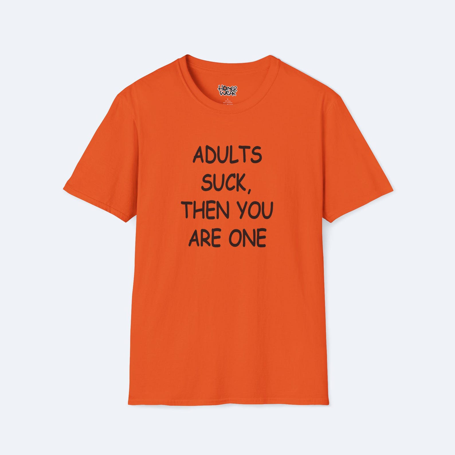 Adults Suck Then You Are One T-Shirt Bart Simpson Funny Simpsons Quote Retro Cartoon Meme Unisex Gift 90s Cartoon Shirt For All S