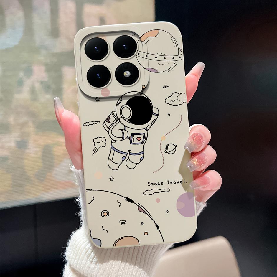 Phone Case For Xiaomi 15T Pro 5G Cute Dinosaur Pattern Shockproof Soft Silicone Protective Bumper Cover For Xiaomi15T Pro Fundas