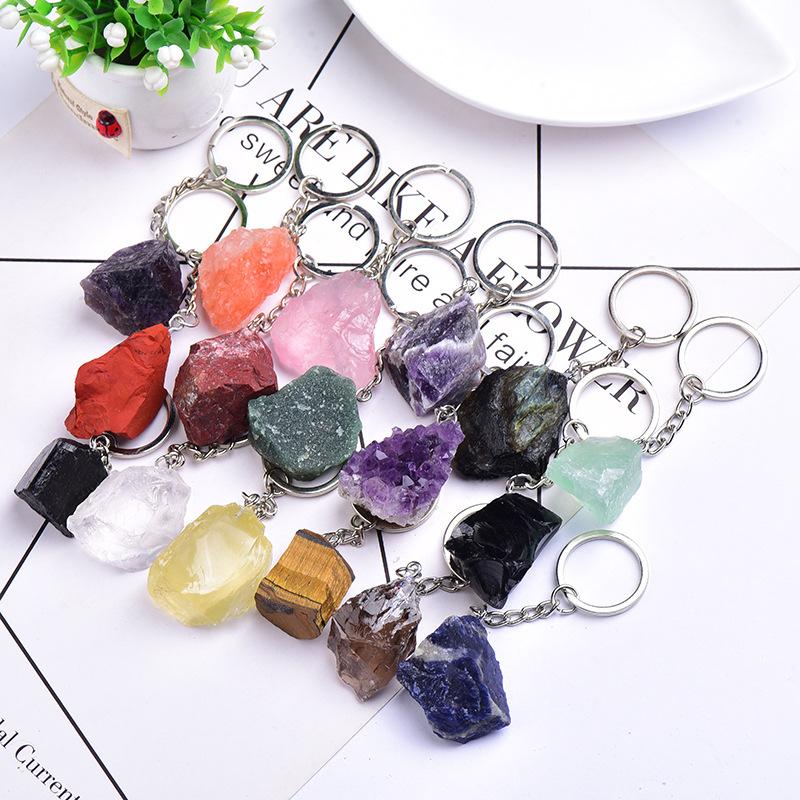 Raw Crystal Stone Bookmarks Handmade Beaded Celestial & Whimsical, Goth Witchy Mystical Accessories for Readers