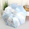 1 Stück Wolken Hase Regenschirm automatisches Öffnen/Schließen, 8-Speichen Langlebiger Rahmen, Kompaktes FaltDesign, Ideales Geburtstags-/Feiertagsgeschenk e1126A