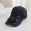 Duck Tongue USB Charging Fan Hat Sun Protection Fishing Hat Solar Charging Fan Hat  Adults Wear