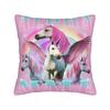 Candy Unicorn Party Pillow Cover Morden Pillow Case For Sofa Car Home Decor Comfy Cushion Cover Birthday Present