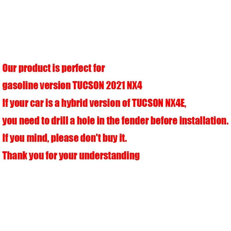 4pcs Car Mudflaps Mudguard Fender Mud Flap Guards Splash Mudguards Car Accessories Auto Styline For Hyundai Tucson  2022 NX4