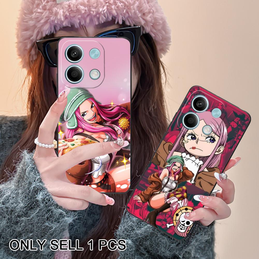 Jewelry Bonney Phone Case for Xiaomi Redmi 15 14 13 12 A5 3 2 1 C Plus 4G 5G Soft TPU Shockproof Cover