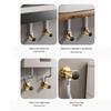 Thickened Anti Leak Angle Valves Bathroom Plumbing Angle Valves Metal Valves for Bathroom Shower Sink Faucets
