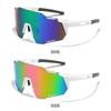 Okulary Sportowe z Ochroną UV ATV MTB BMX Wiatroodporne Okulary Rowerowe Off-Road Motocyklowe Okulary Motocrossowe dla Kobiet i Mężczyzn