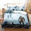 Stampa 3D Gioco Mass Effec Set Letto Ragazzi Ragazze Singolo Matrimoniale King Size Copripiumino Federa Letto ragazzi Adulto Tessile per la casa
