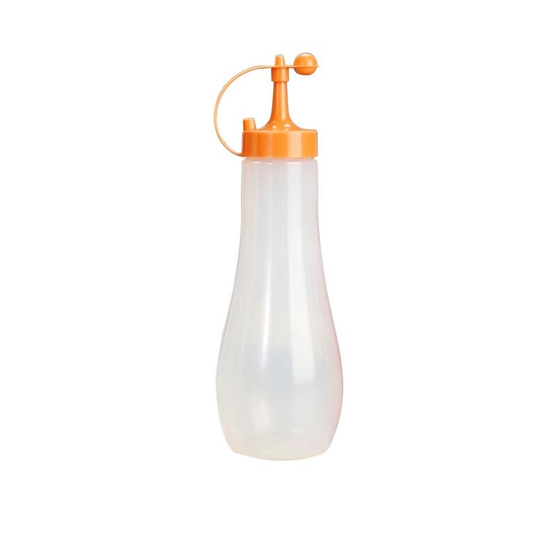 Japanese Style Squeeze Condiment Bottles - 12oz, 10 Pack