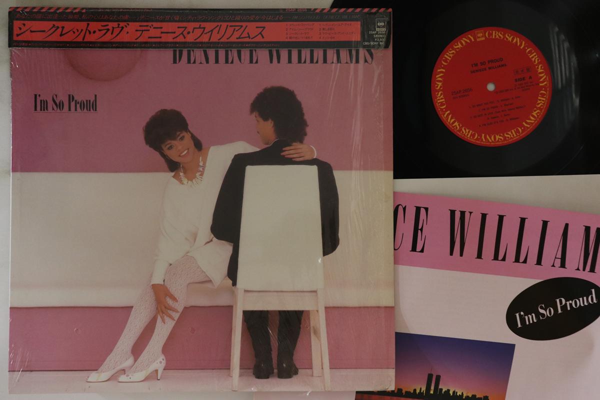 

LP Record DENIECE WILLIAMS - I m So Proud 25AP2656PROMO CBS SONY 1983 Japan Obi Soul/Funk Used