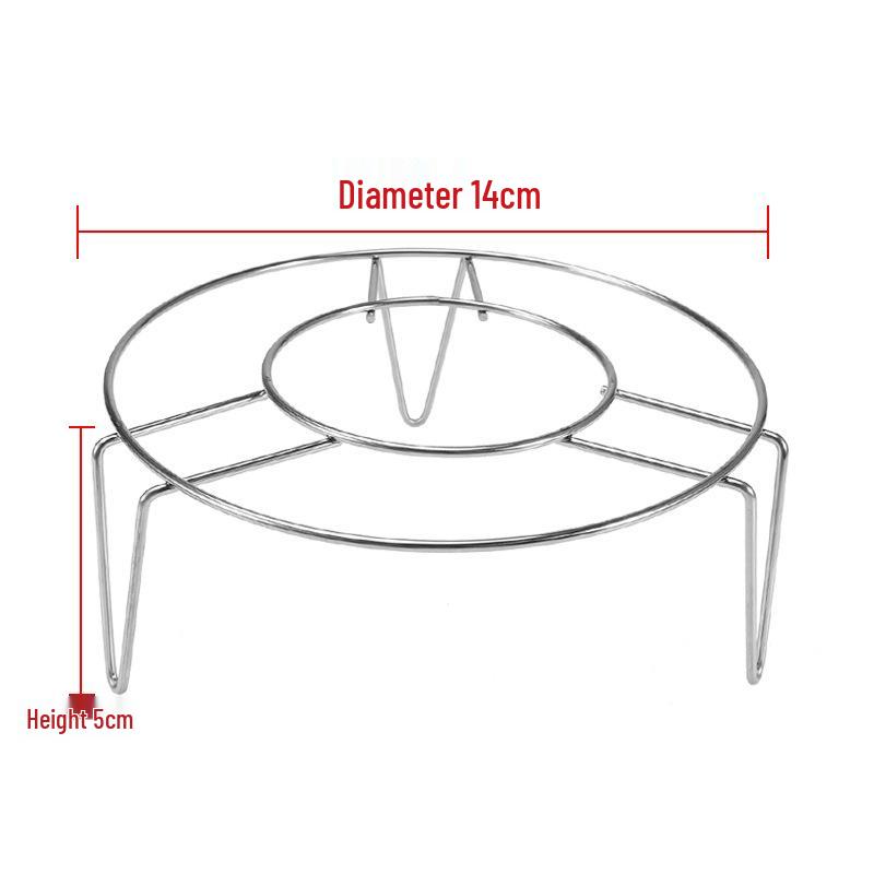 Stainless Steel Multifunctional Triangle Steamer Rack for Vegetables and Pot Storage