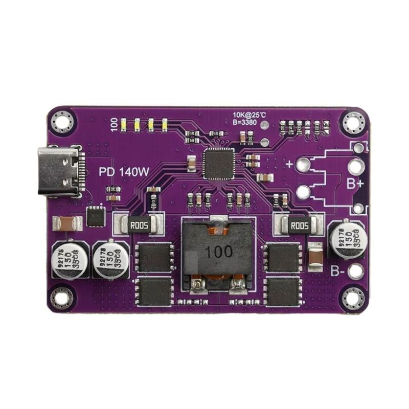 

High Efficiency 6S 25.2V 140W PD Quick Charging Power Module for Robotics and DIY Projects 1