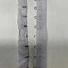 Cloth 3cm 4yards36meter Wide Cotton Fabric Blackwhite Eyes Hook Webbing Buckle Clips For Dress Garment Accessories
