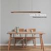 UOSU Nordic Solid Wood Linear Chandelier