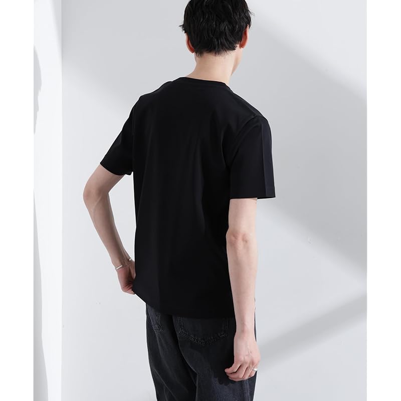 [Nano Universe] anti-smell crew neck T-shirt short sleeve men's S 010 black 672-5124202