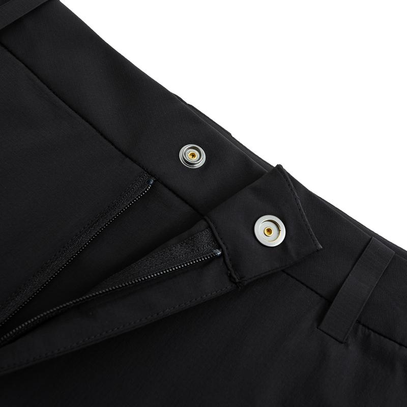 Anta Summer Comfortable Lightweight Fashion Woven Sports Long Pants Men Bottoms Basic-Black 152620519-3